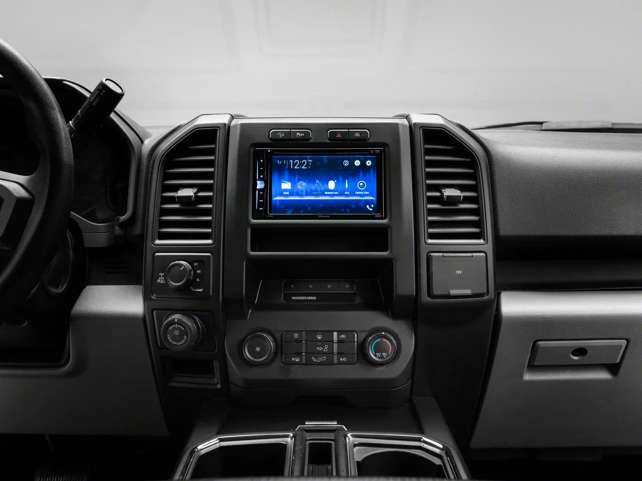 Pioneer Double Din Bluetooth Multimedia Receiver with Integrated Radio Replacement Kit (15-20 F-150 w/ 4.2-Inch Screen)