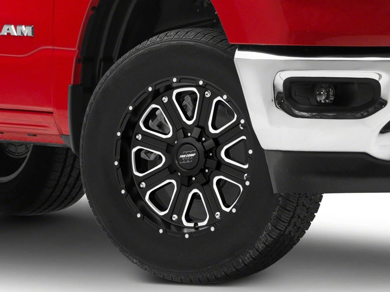 Pro Comp Wheels Axis Satin Black 6-Lug Wheel; 20x10; -18mm Offset (19-26 RAM 1500)