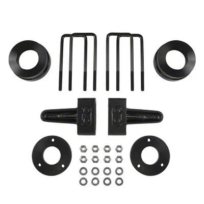 Pro Comp Suspension 2.50-Inch Front Leveling Kit with Rear Lift Blocks (04-20 4WD F-150, Excluding Raptor)