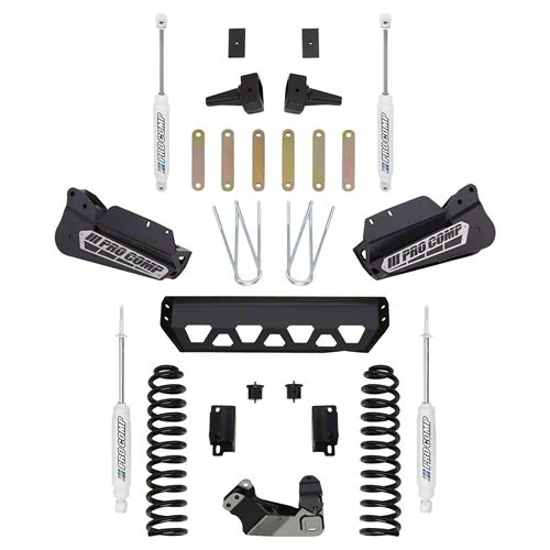 Pro Comp Suspension 4-Inch Stage 1 Suspension Lift Kit with ES9000 Shocks (17-22 4WD 6.7L Powerstroke F-350 Super Duty)