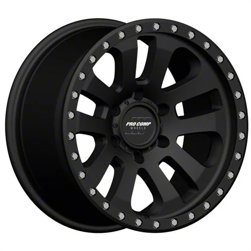 Pro Comp Wheels Prodigy Satin Black 8-Lug Wheel; 18x9; 0mm Offset (06-08 RAM 1500 Mega Cab)