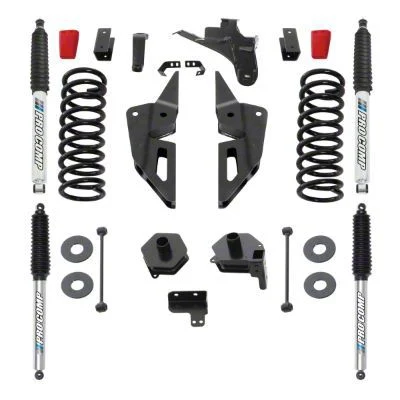 Pro Comp Suspension 4-Inch Stage I Suspension Lift Kit with Monotube Shocks (19-25 4WD 6.7L RAM 2500 w/o Air Ride)