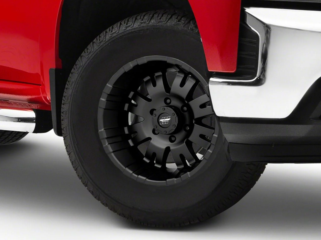 Pro Comp Wheels 01 Series Satin Black 6-Lug Wheel; 17x9; -6mm Offset (19-26 Silverado 1500)