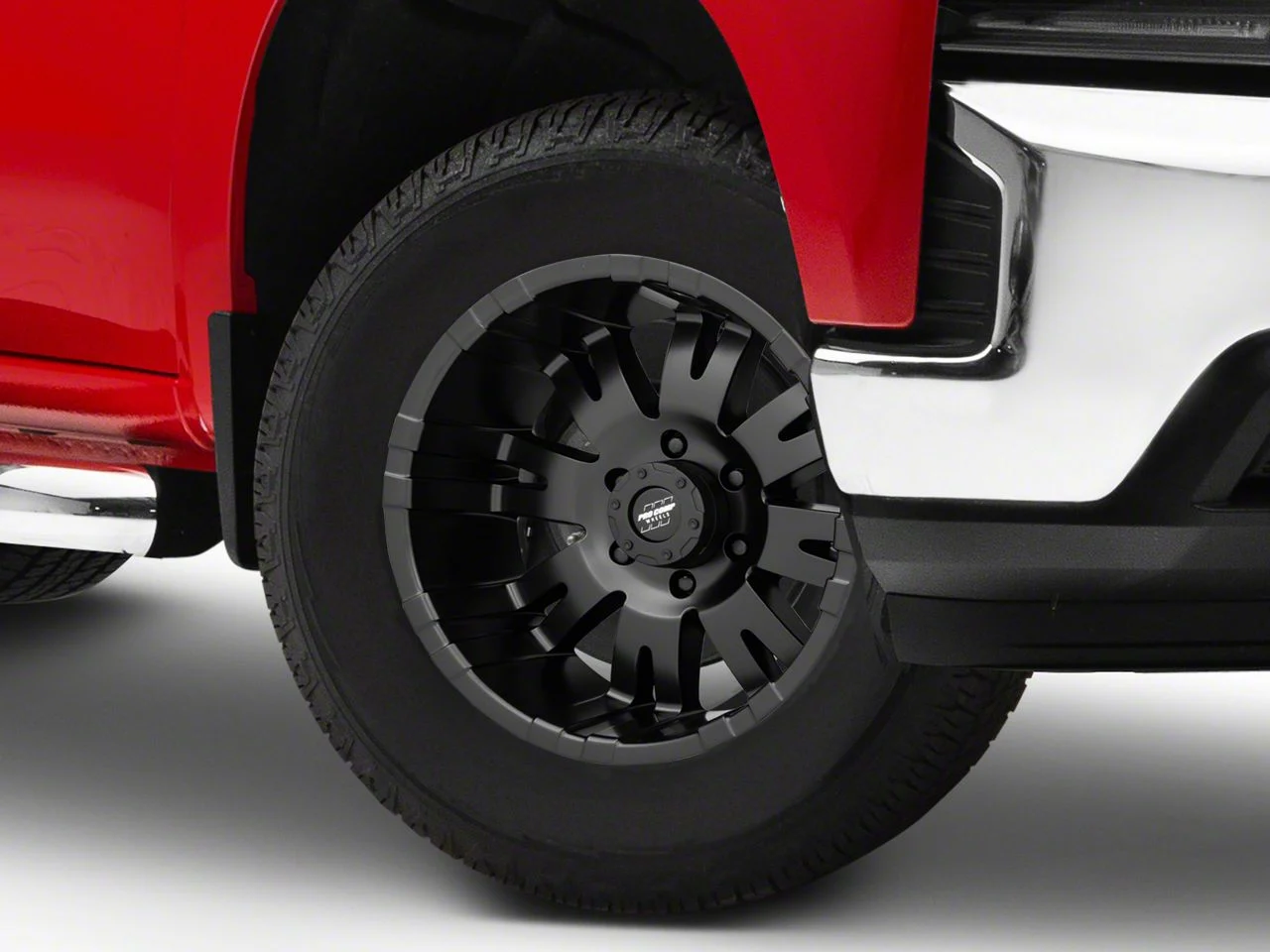 Pro Comp Wheels 01 Series Satin Black 6-Lug Wheel; 18x9.5; -19mm Offset (19-26 Silverado 1500)