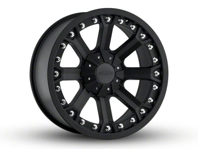 Pro Comp Wheels 33 Series Grid Matte Black 5-Lug Wheel; 20x9; 0mm Offset (09-18 RAM 1500)