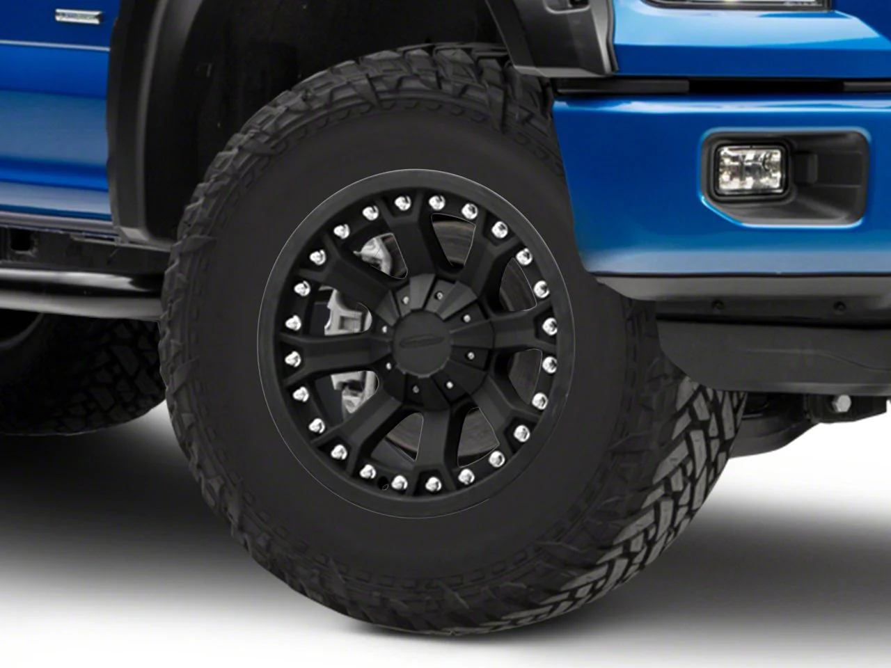 Pro Comp Wheels 33 Series Grid Matte Black 6-Lug Wheel; 18x9; 0mm Offset (15-20 F-150)