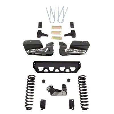 Pro Comp Suspension 4-Inch Stage I Suspension Lift Kit with Pro Runner Shocks (17-22 4WD 6.7L Powerstroke F-250 Super Duty)