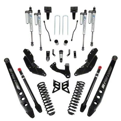 Pro Comp Suspension 6-Inch Stage III 4-Link Suspension Kit with Pro Runner Reservoir Shocks (17-22 4WD 6.7L Powerstroke F-250 Super Duty)