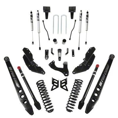 Pro Comp Suspension 6-Inch Stage III 4-Link Suspension Lift Kit with FOX Shocks (17-22 4WD 6.7L Powerstroke F-250 Super Duty)