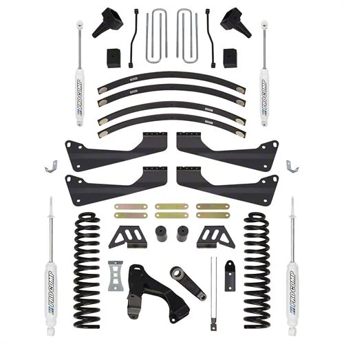Pro Comp Suspension 8-Inch Stage 1 Suspension Lift Kit with ES9000 Shocks (11-16 4WD 6.7L Powerstroke F-250 Super Duty)