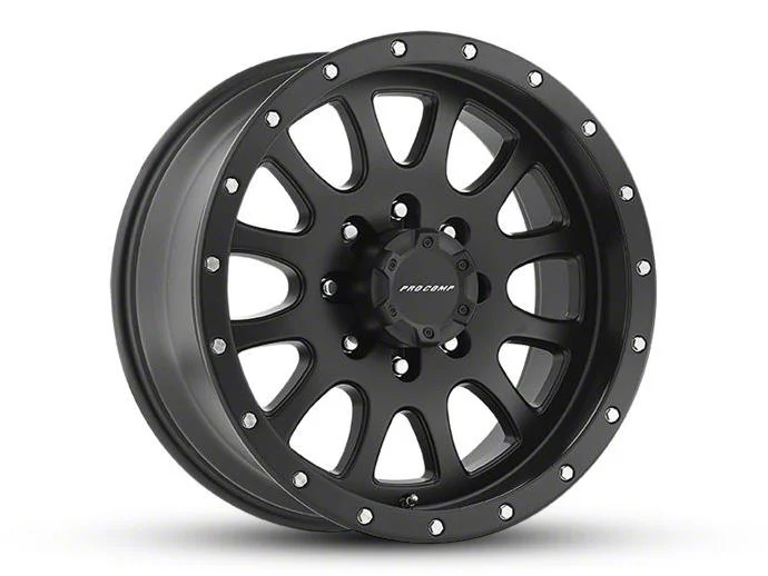 Pro Comp Wheels Syndrome Satin Black 6-Lug Wheel; 20x9; 0mm Offset (19-26 Silverado 1500)