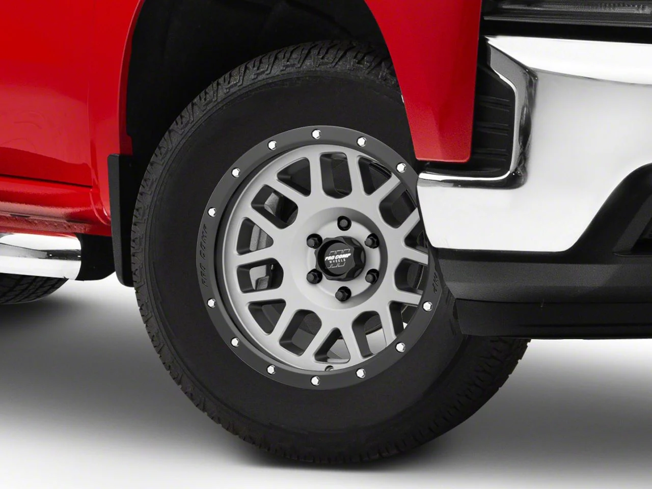 Pro Comp Wheels Vertigo Matte Graphite 6-Lug Wheel; 18x9; 0mm Offset (19-26 Silverado 1500)