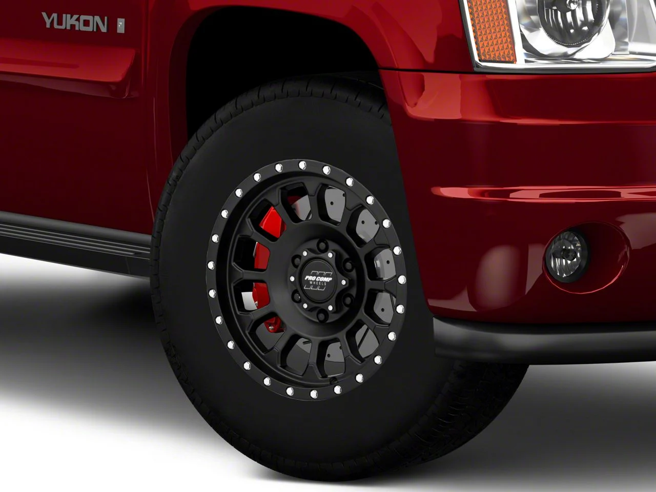 Pro Comp Wheels Rockwell Satin Black 6-Lug Wheel; 17x8.5; 0mm Offset (07-14 Yukon)