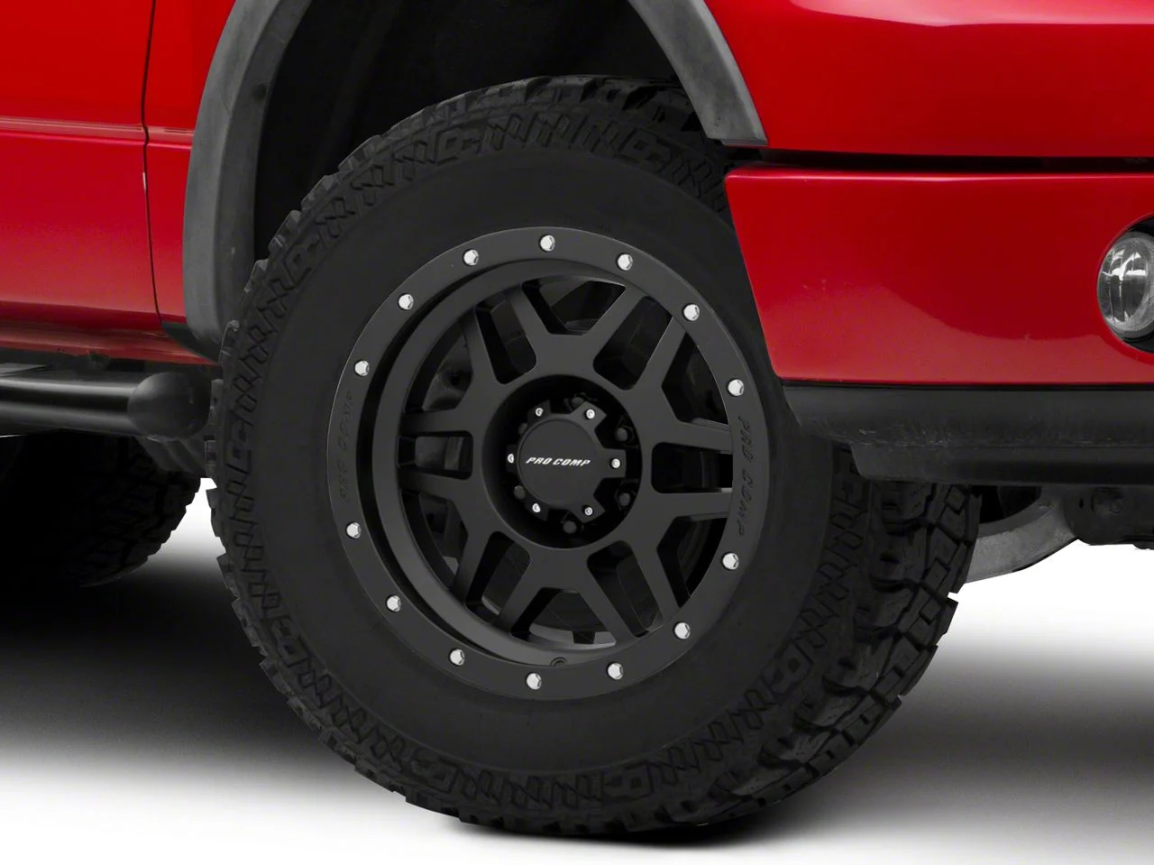 Pro Comp Wheels Phaser Satin Black 6-Lug Wheel; 18x9; 0mm Offset (04-08 F-150)