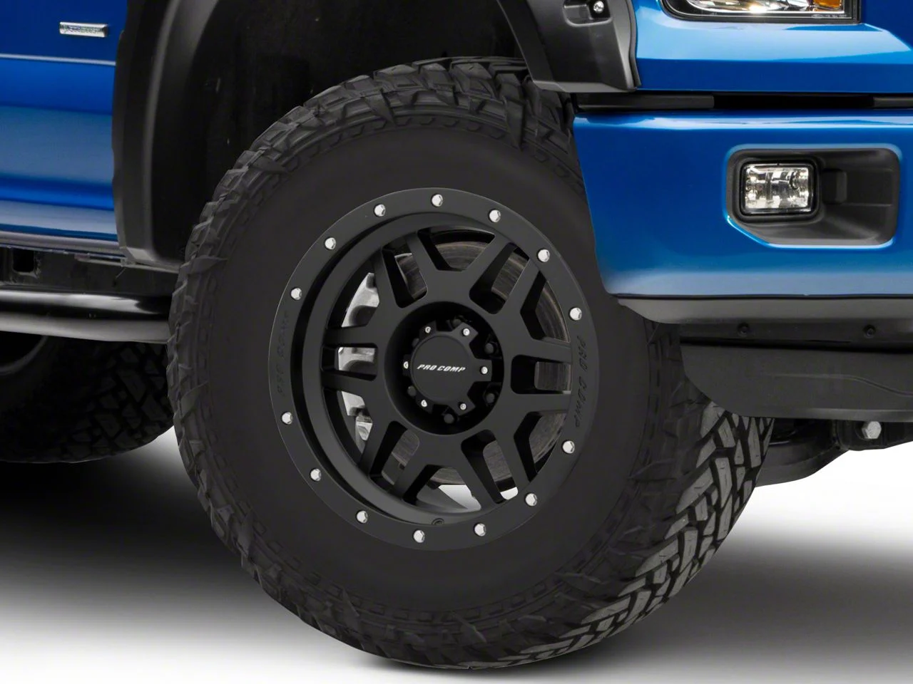 Pro Comp Wheels Phaser Satin Black 6-Lug Wheel; 18x9; 0mm Offset (15-20 F-150)