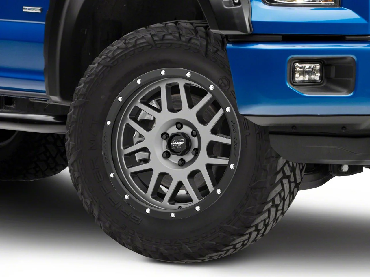 Pro Comp Wheels Vertigo Matte Graphite 6-Lug Wheel; 20x9; -12mm Offset (15-20 F-150)
