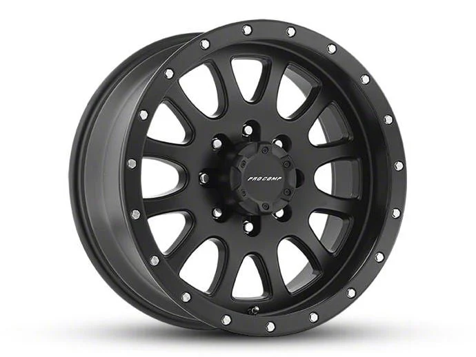Pro Comp Wheels Syndrome Satin Black 6-Lug Wheel; 20x9; 0mm Offset (19-23 Ranger)