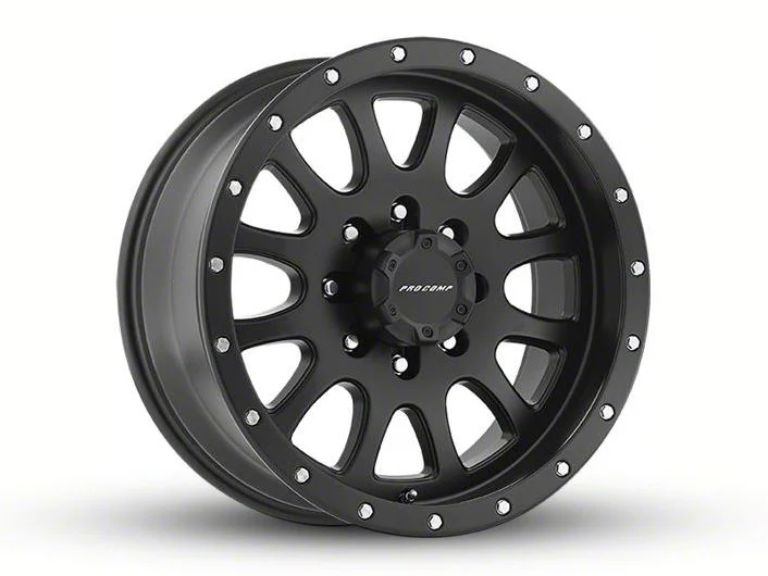 Pro Comp Wheels Syndrome Satin Black 6-Lug Wheel; 20x9; 0mm Offset (09-14 F-150)