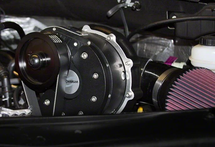 Procharger Stage II Intercooled Supercharger Complete Kit with P-1SC-1; Satin Finish (15-17 5.0L F-150)