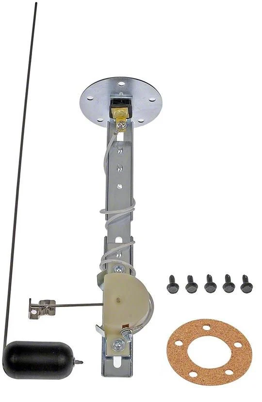 Prosport Electric Fuel Tank Sending Unit; 240 to 330 ohms; 5 to 27-Inch (Universal; Some Adaptation May Be Required)