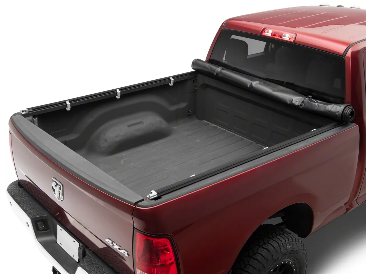 Proven Ground Locking Roll-Up Tonneau Cover (10-26 RAM 2500 w/ 6.4-Foot Box & w/o RAM Box)