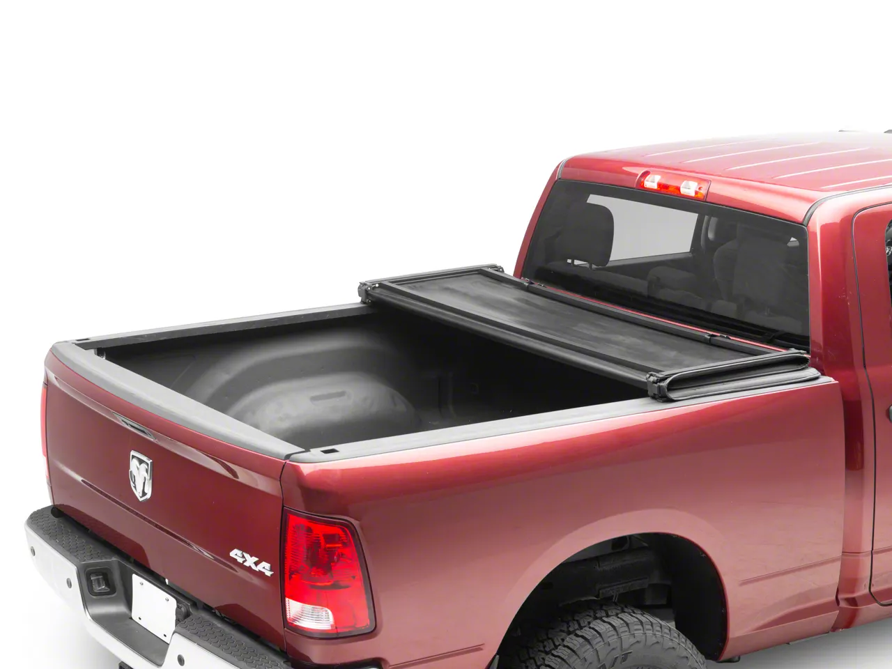 Proven Ground Soft Tri-Fold Tonneau Cover (10-26 RAM 2500 w/ 6.4-Foot Box & w/o RAM Box)