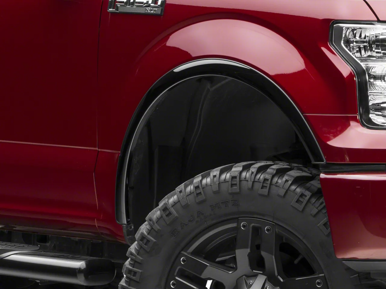 Putco Black Platinum Fender Trim (15-17 F-150, Excluding Raptor)