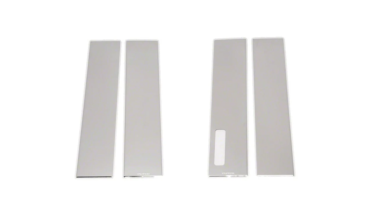 Putco Stainless Steel Pillar Posts (17-22 F-350 Super Duty Regular Cab)