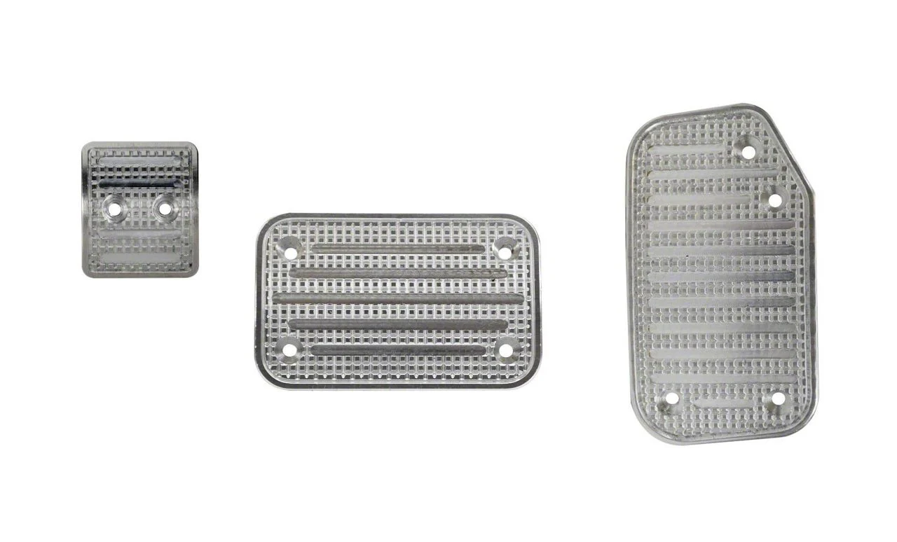 Putco Liquid Pedal Covers; Track Design (15-20 F-150)