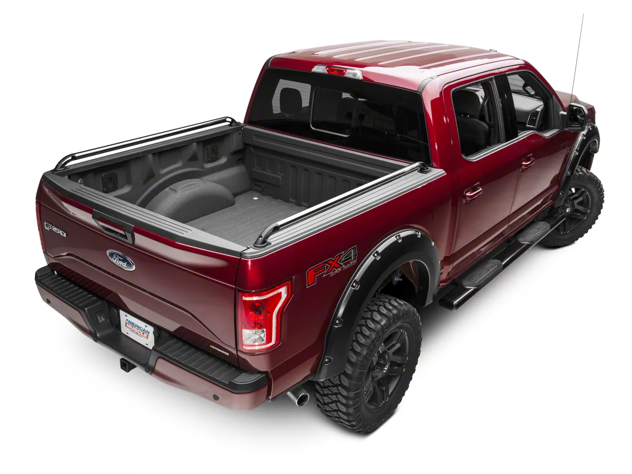 Putco Nylon Traditional Locker Side Bed Rails (15-26 F-150)