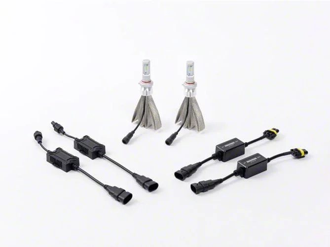 Putco Nitro-Lux LED Headlight Bulbs with Anti-Flicker Harness; High Beam; 9005 (07-13 Sierra 1500)