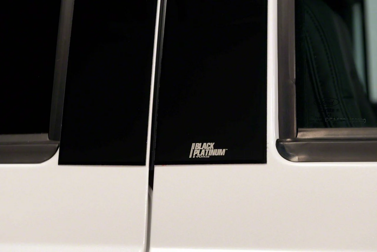 Putco Black Platinum Pillar Posts (17-22 F-250 Super Duty SuperCab, SuperCrew)