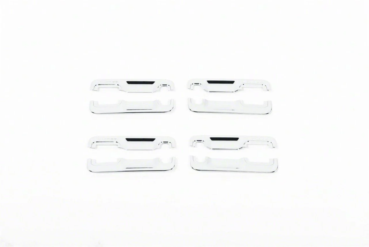 Putco Door Handle Covers; Chrome (17-22 F-250 Super Duty SuperCrew)