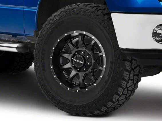 Raceline Shift Black 6-Lug Wheel; 18x9; -12mm Offset (09-14 F-150)