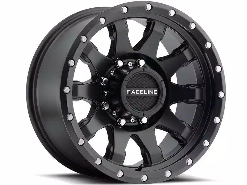 Raceline Clutch Matte Black 6-Lug Wheel; 20x9; 18mm Offset (21-26 Tahoe)