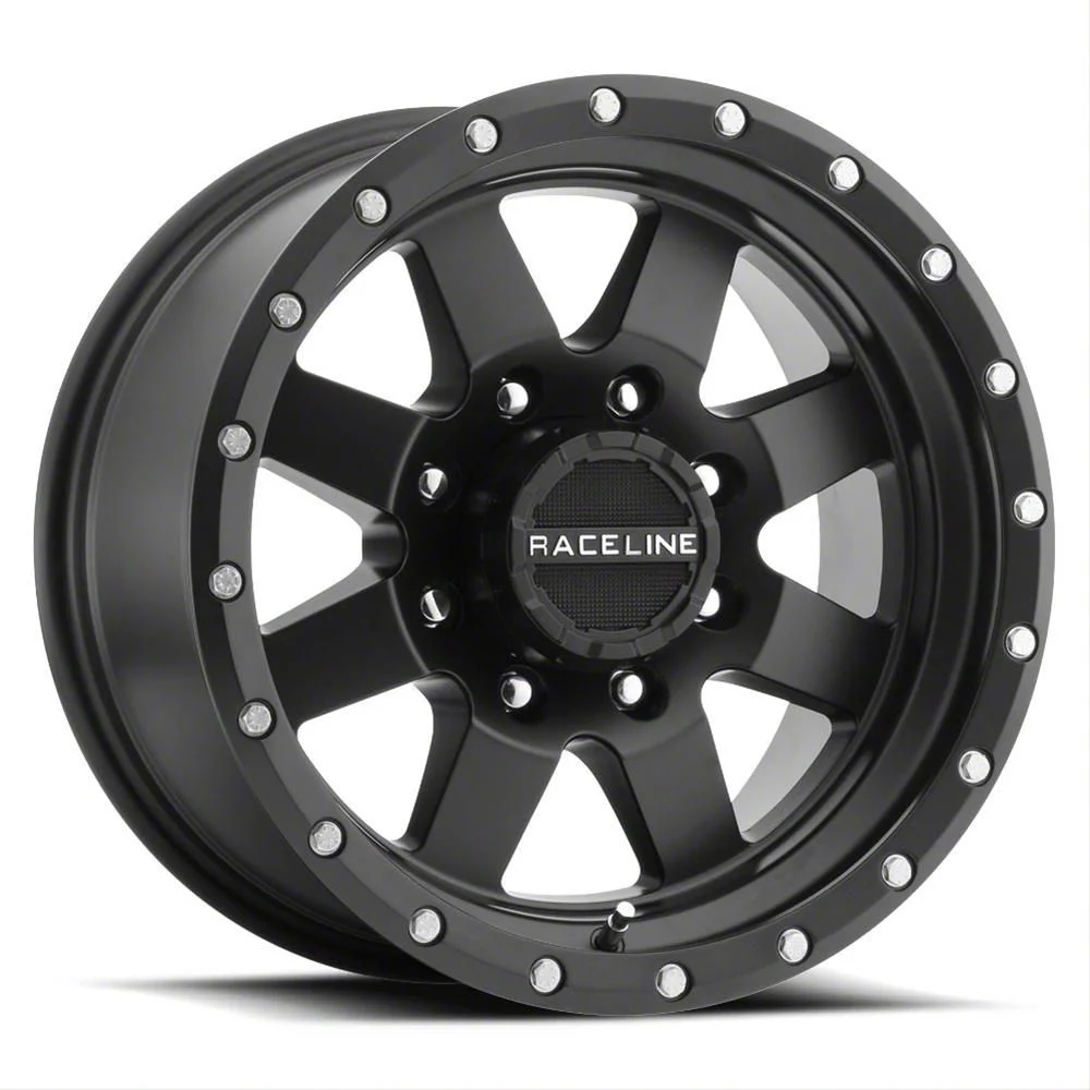Raceline Defender Gloss Black 6-Lug Wheel; 20x9; 18mm Offset (21-26 Tahoe)