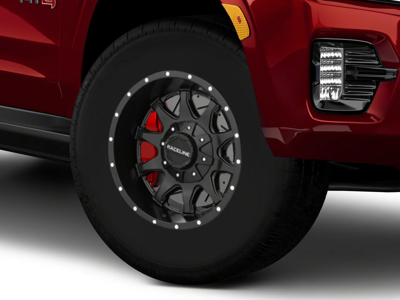 Raceline Shift Black 6-Lug Wheel; 17x9; 0mm Offset (21-26 Yukon)
