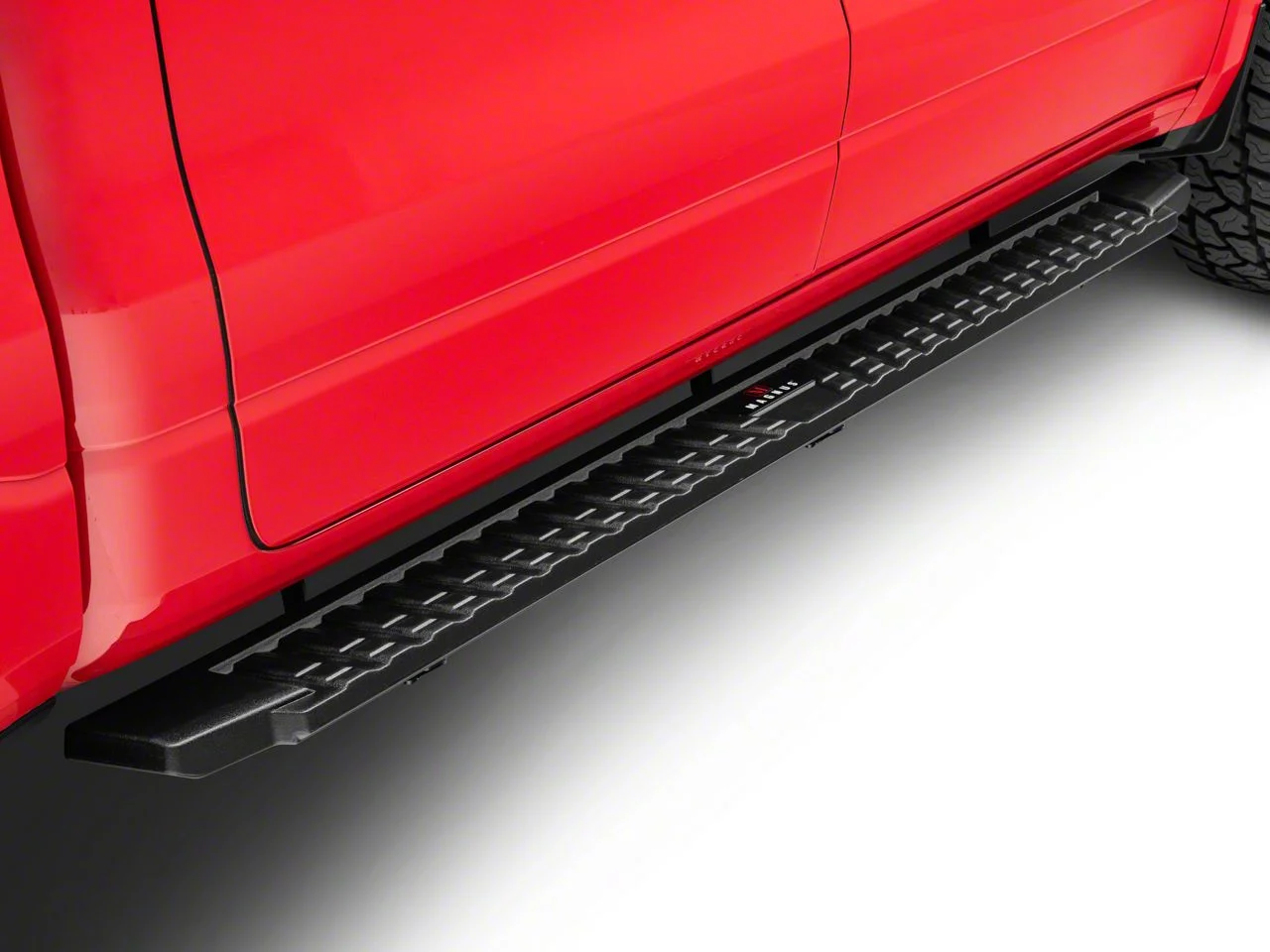 T-Style Running Boards; Black (19-26 RAM 1500 Crew Cab)
