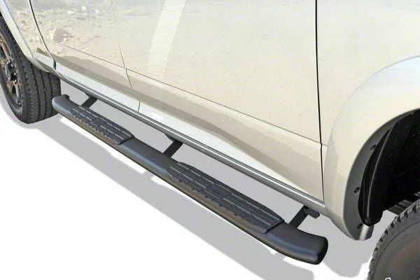 4-Inch Blackout Series Side Step Bars (19-26 RAM 1500 Quad Cab)