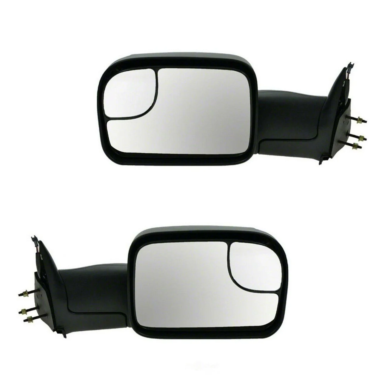 Manual Folding Towing Mirrors with Chrome Cap (02-08 RAM 1500)