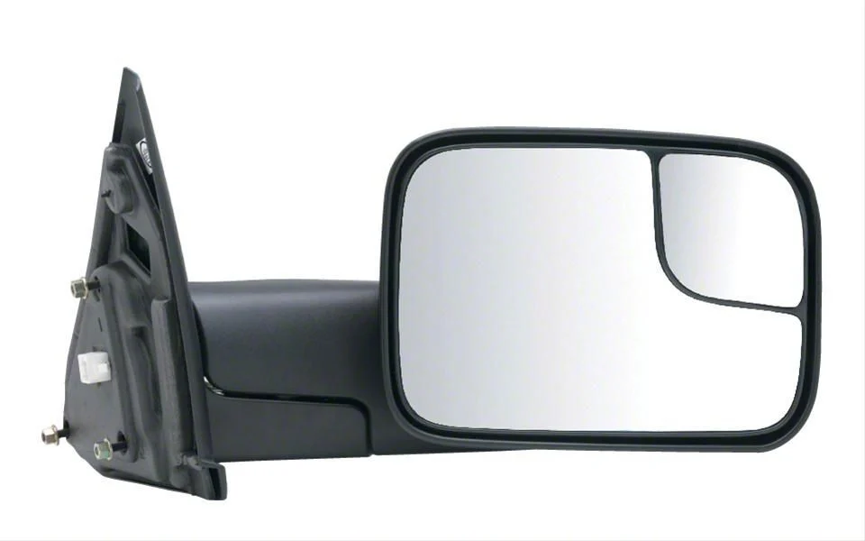 OEM Style Extendable Powered Towing Mirror; Passenger Side (02-08 RAM 1500)