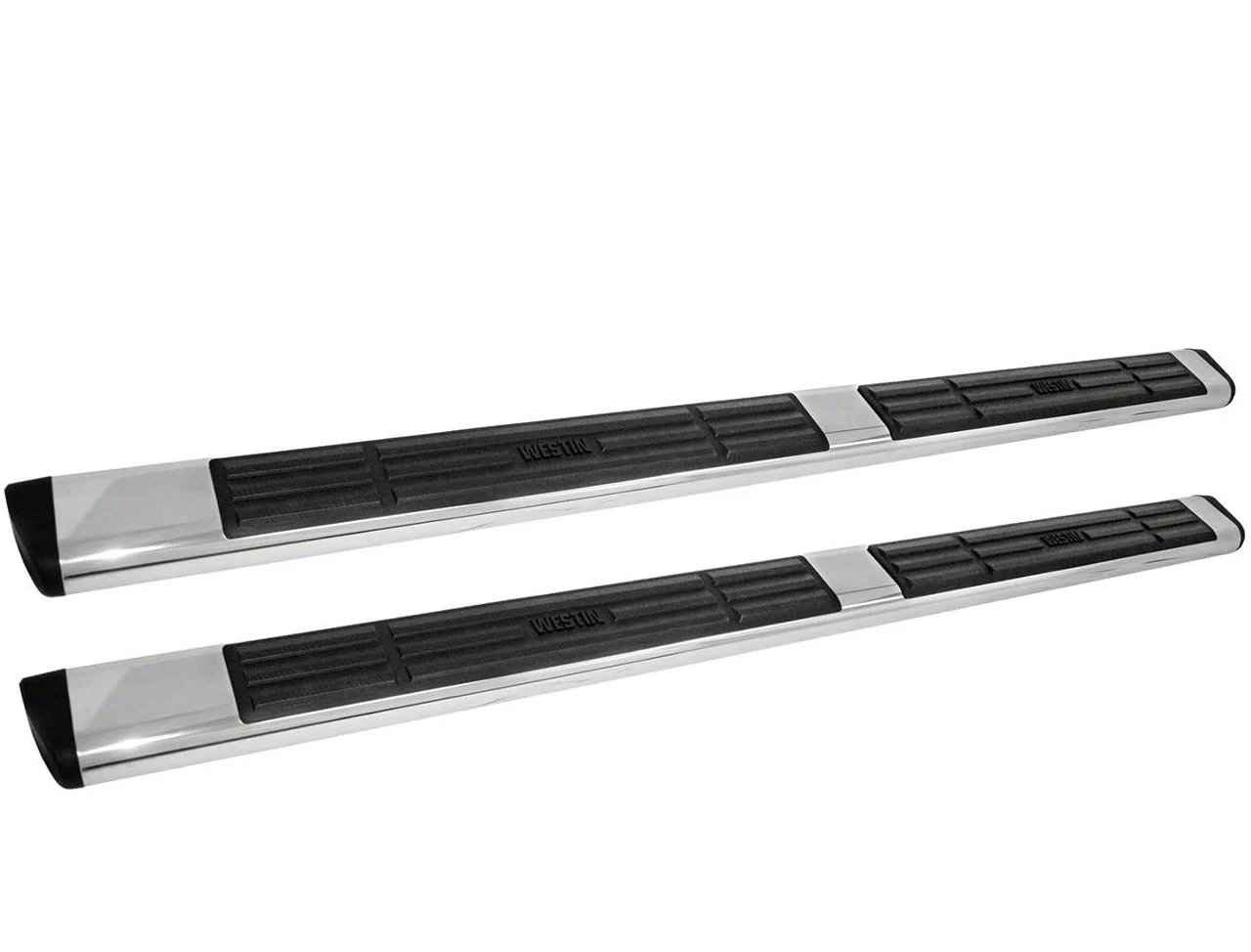 Westin Premier 6 Oval Nerf Side Step Bars with Mounting Kit; Stainless Steel (19-26 RAM 1500 Quad Cab)