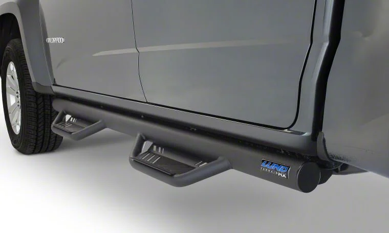Terrain HX Side Step Bars; Black (09-15 RAM 1500 Crew Cab)