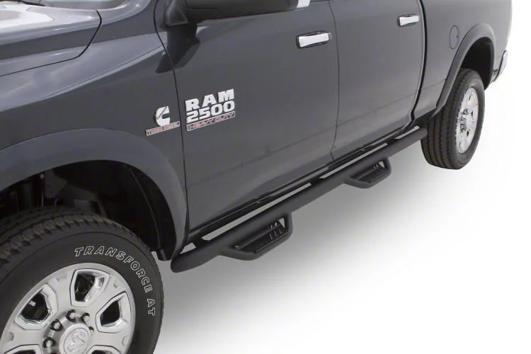 Terrain HX Side Step Bars; Black (19-26 RAM 1500 Crew Cab)