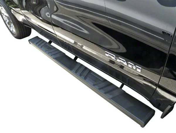 STX500 Running Boards; Black (19-26 RAM 1500 Quad Cab)
