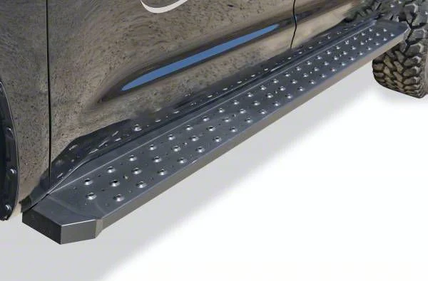 STX600 Running Boards; Black (19-26 RAM 1500 Quad Cab)