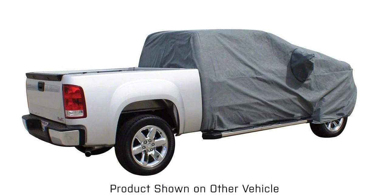 Universal Easyfit Truck Cover; Gray (02-15 RAM 1500 Regular Cab)
