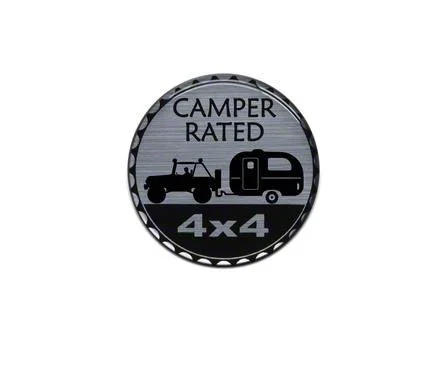 Camper Rated Badge (Universal; Some Adaptation May Be Required)