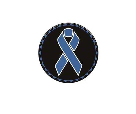 Colon Cancer Ribbon Rated Badge (Universal; Some Adaptation May Be Required)
