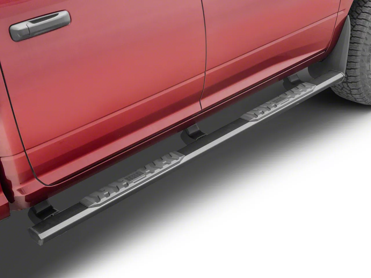 Epic Aluminum Running Boards; Black (10-26 RAM 2500 Crew Cab)